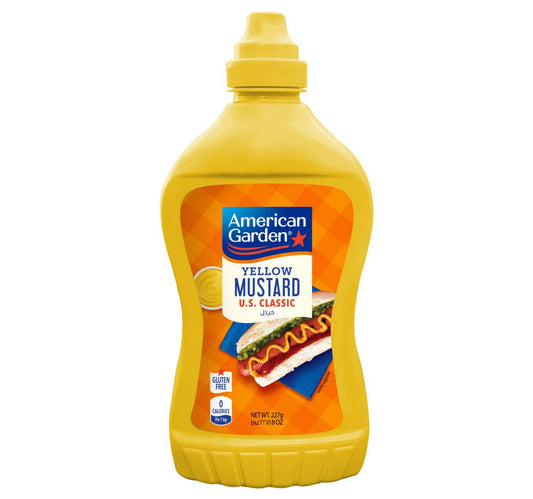 American Garden U.S. Mustard Original 227 g Lulu Hypermarket