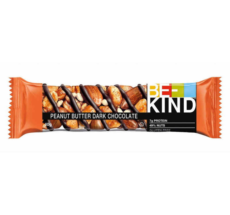 Be-Kind Dark Peanut Butter Dark Chocolate Bar 40 g Lulu Hypermarket