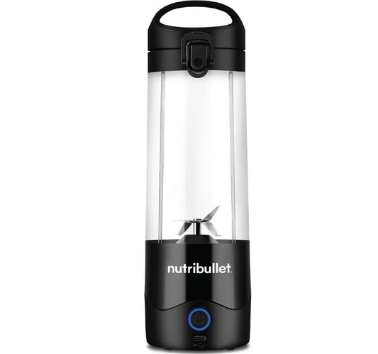 NutriBullet Rechargeable Portable Blender, 100W, Black, NB-PB475W