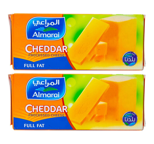 Almarai Processed Cheddar Cheese 2 x 454 g Lulu Hypermarket