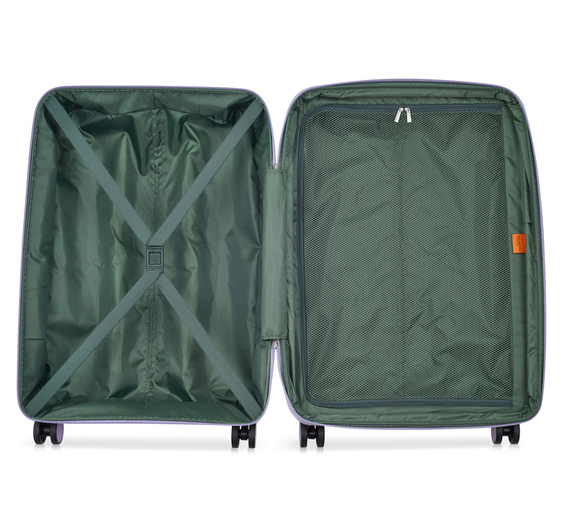 Delsey Securitech Dune 4 Double Wheels Hard Trolley, 70 cm, Lavender