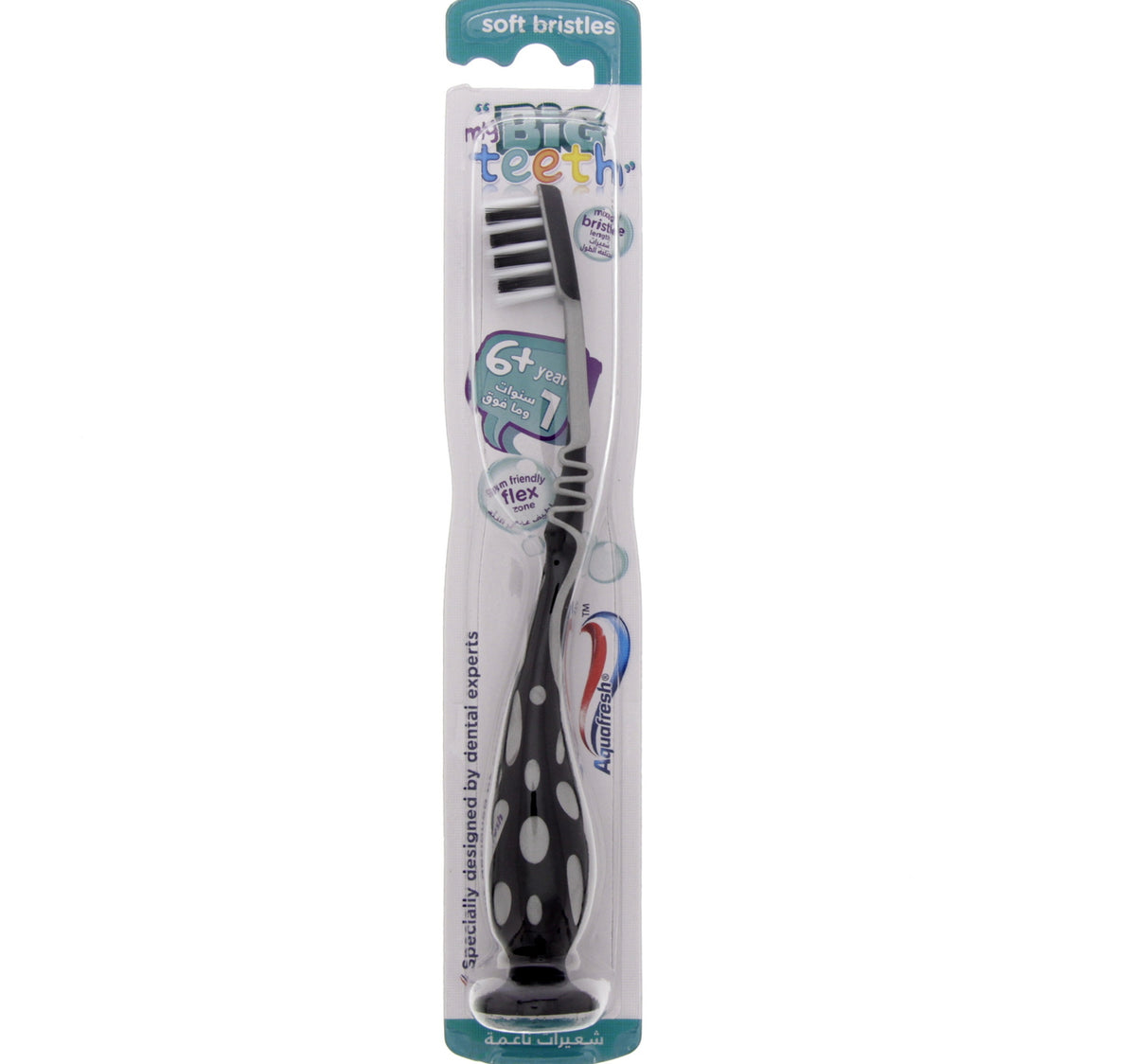 Aquafresh Big Teeth Soft Toothbrush Assorted Colours 1 pc