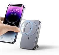 Ugreen 10000mAh Magnetic Wireless Power Bank, Space Gray, PB206-15086 Lulu Hypermarket