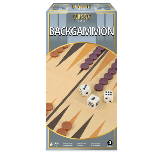 Merchant Ambassador Classic Games Backgammon, ST2104