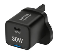 X.Cell Gan 2 Super Charger, 30W, Black, XL-HC-30W-1C-GAN-PD-BLK