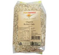 Pure Harvest Organic Rolled Oats 500 g Lulu Hypermarket