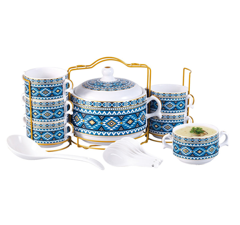 Chefline Soup Tureen Set, 15 pcs, STND42