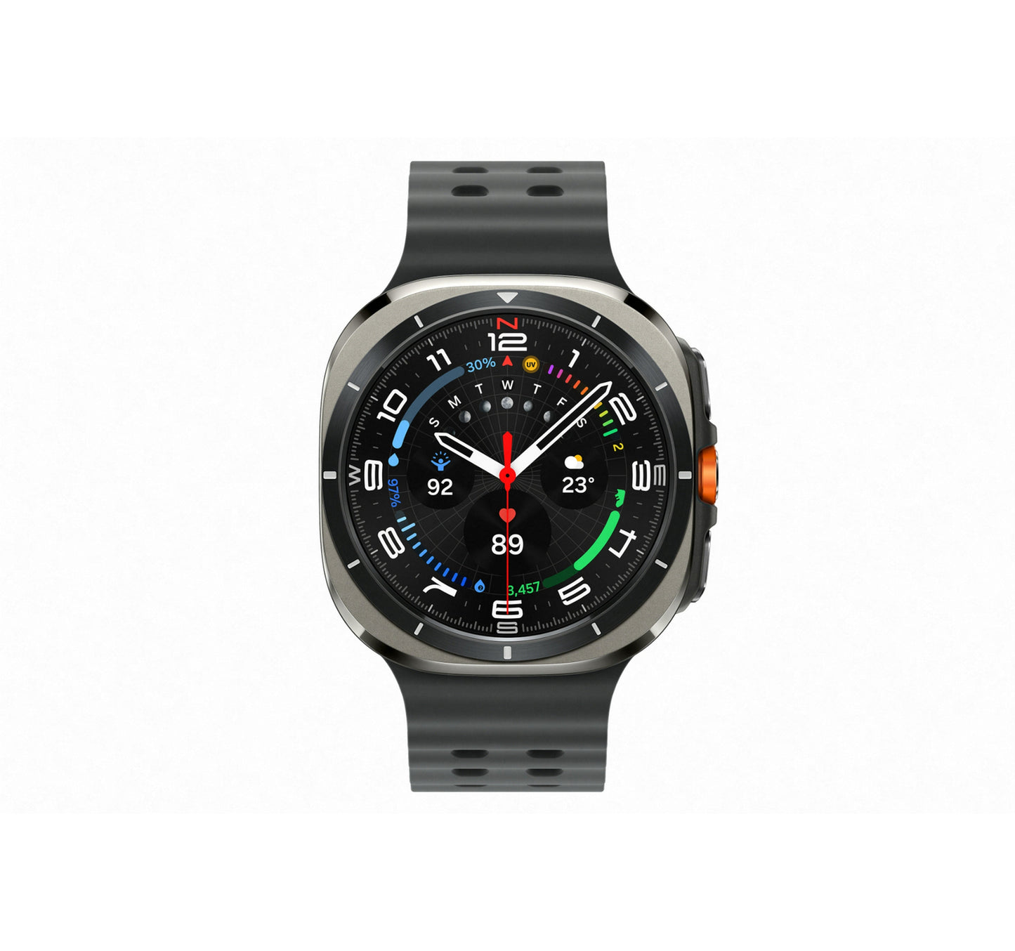 Samsung Galaxy Watch Ultra LTE Smartwatch, 47 mm, Titanium Silver Lulu Hypermarket