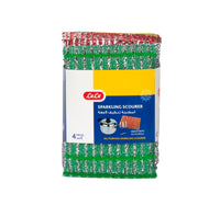 LuLu Heavy Duty Sparkling Scourer 4 pcs