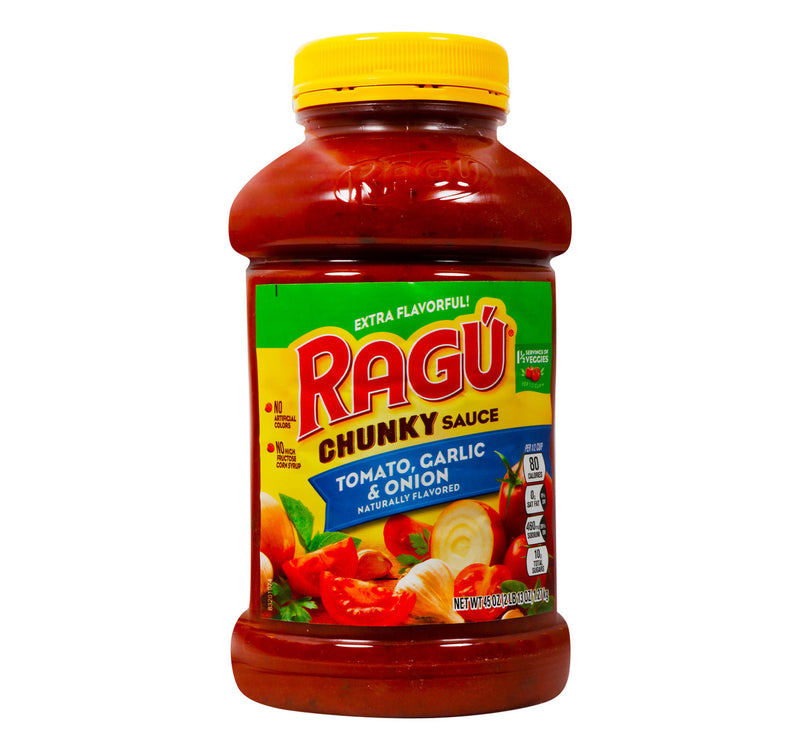 Ragu Chunky Sauce Tomato Garlic And Onion 1.27 kg Lulu Hypermarket
