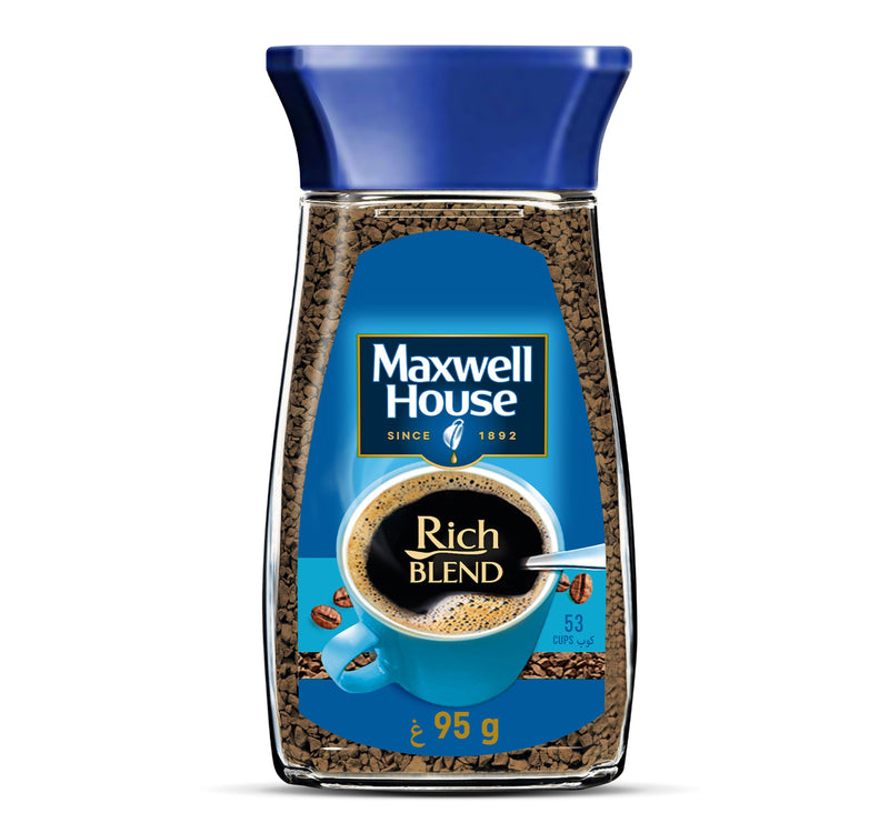 Maxwell House Rich Blend Instant Coffee 95 g