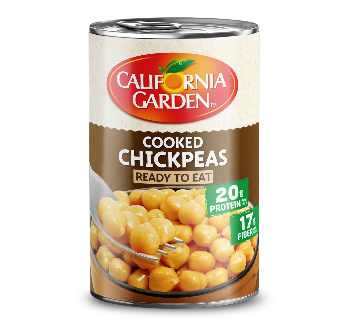 California Garden Gluten Free Ready To Eat Cooked Chick Peas 400 g Lulu Hypermarket