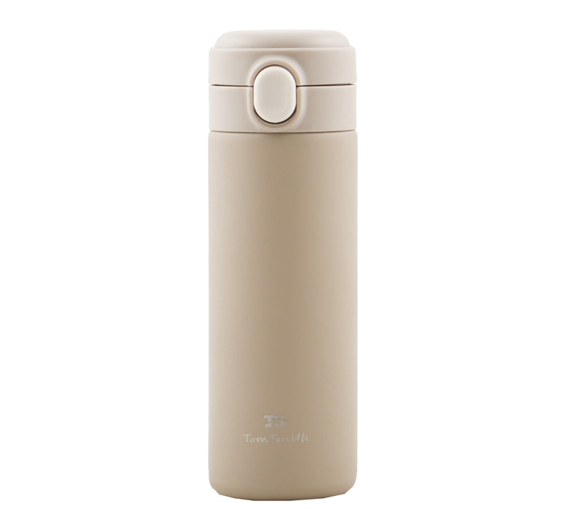 Tom Smith Stainless Steel Double Wall Vacuum Bottle YON02SB 400ml Assorted Colors