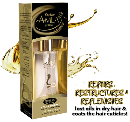 Dabur Amla Hair Serum Snake Oil Repair Therapy 50 ml