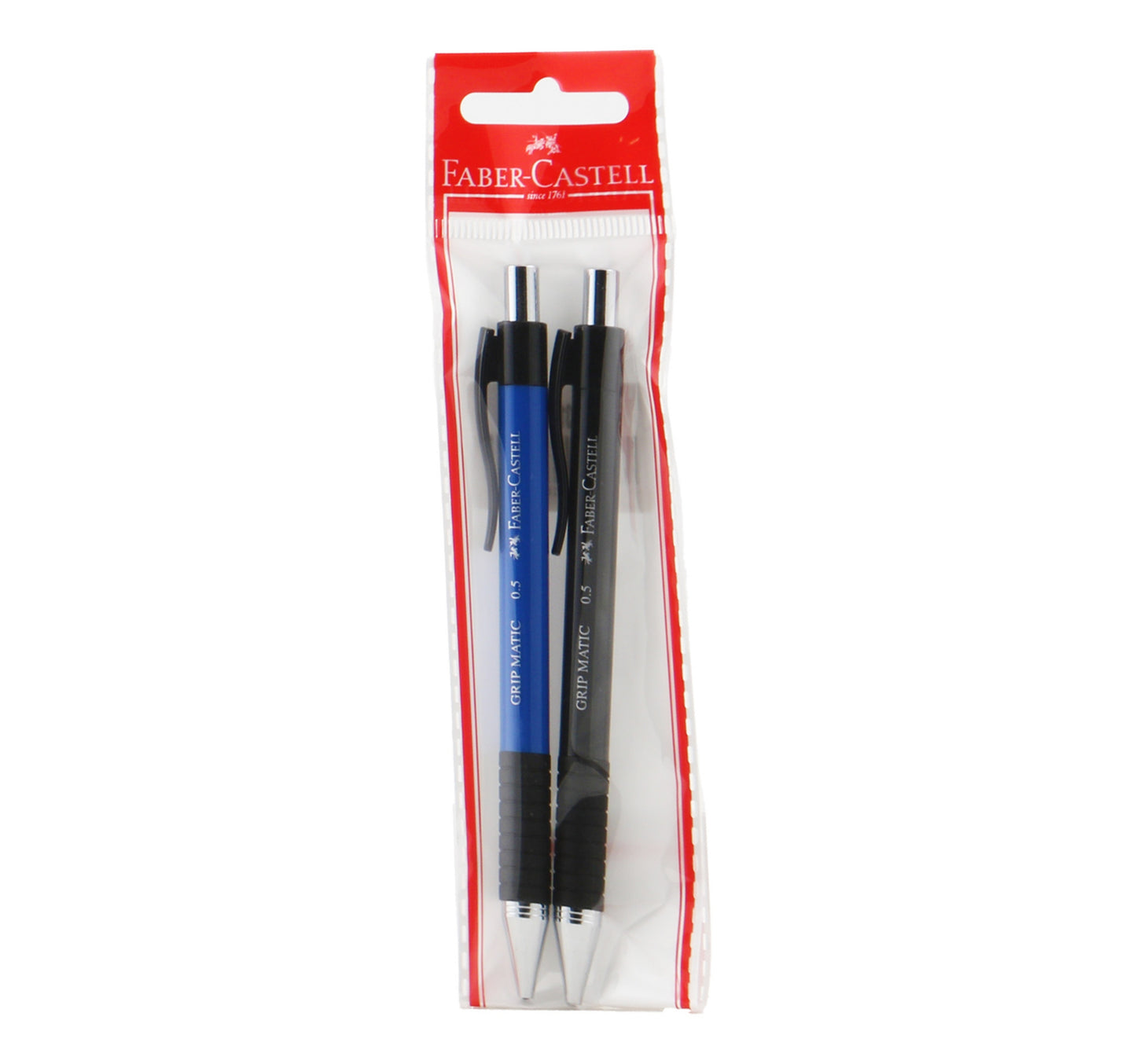قلم رصاص ميكانيكي جريب ماتيك من فابر كاستل، قطعتان