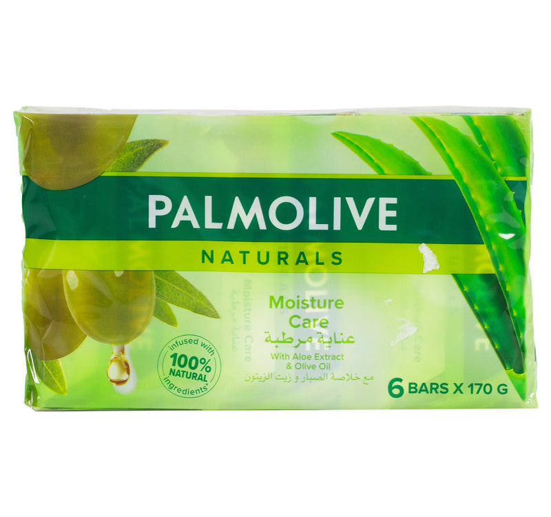 Palmolive Naturals Aloe Extract & Olive Soap 170 g 4 + 2