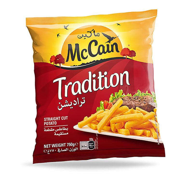 McCain Tradition Straight Cut Potato 750 g
