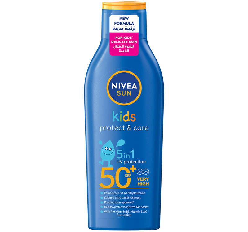 Nivea SUN Kids Sunscreen Lotion Protect & Care SPF 50+ 200 ml