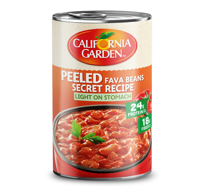 California Garden Canned Peeled Fava Beans Secret Recipe 450 g Lulu Hypermarket