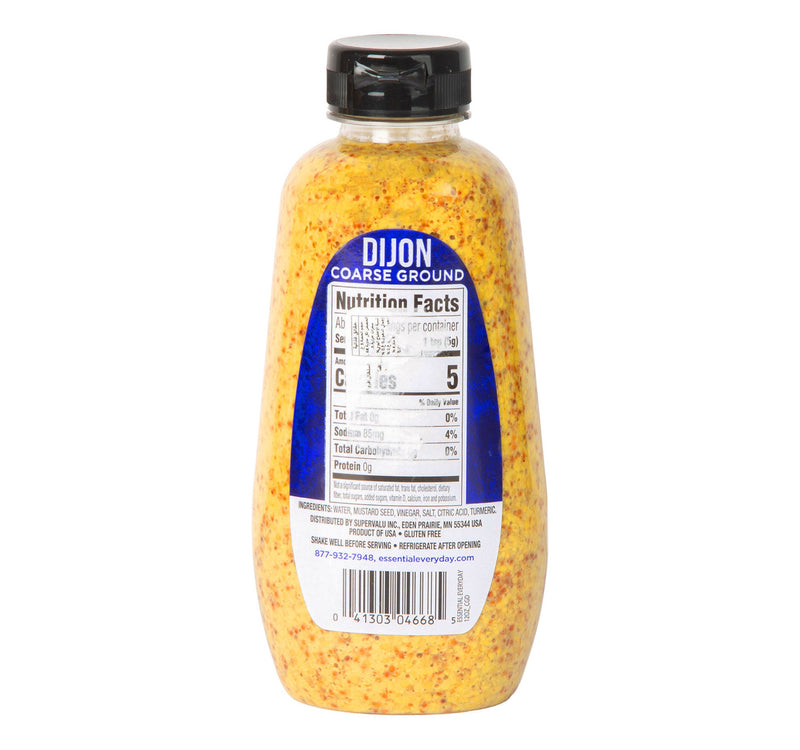 Essential Everyday Coarse Ground Dijon Mustard 340 g