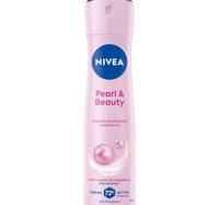 NIVEA Pearl & Beauty Antiperspirant Deodorant for Women 72H Active Protection Spray 150 ml