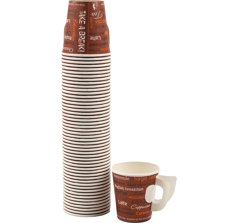 Dana Paper Cup With Handle Size 7oz 50 pcs
