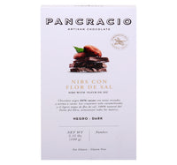 Pancracio Nibs with Fleur de Sel Dark Chocolate 100 g Lulu Hypermarket