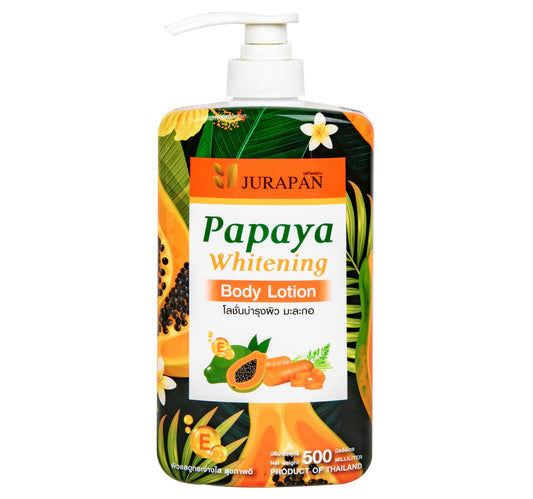 Jurapan Whitening Papaya Body Lotion 500 ml