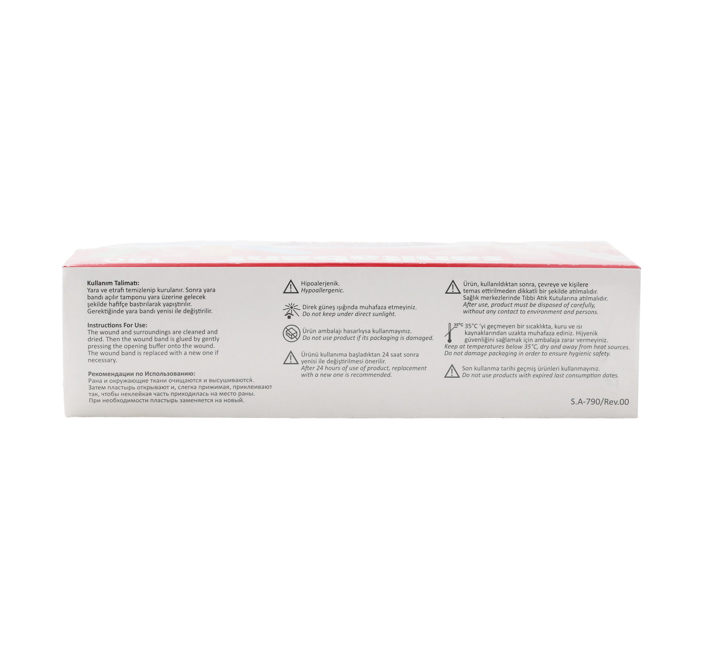 Sanitabant First Aid Plaster Family Box 180 pcs