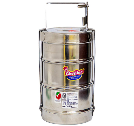 Chefline 3 Tier Tiffin Box, 10 cm, ST 103