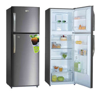 Super General Double Door Refrigerator, 425L Net Capacity, Inox, SGR510I