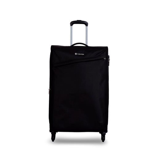 Carlton Lords 4 Wheel Soft Trolley, 69 cm, Black