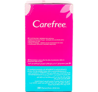 Carefree Cotton Feel Perfume Free Breathable Pantyliners 30pcs