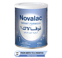 Novalac Stage 1 Infant Formula From 0-6 Months 400 g