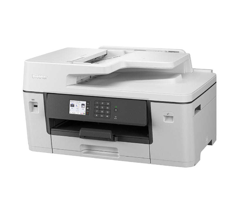 Brother Business Inkjet Printer with Full A3 Functionality, White, MFC-J3540DW