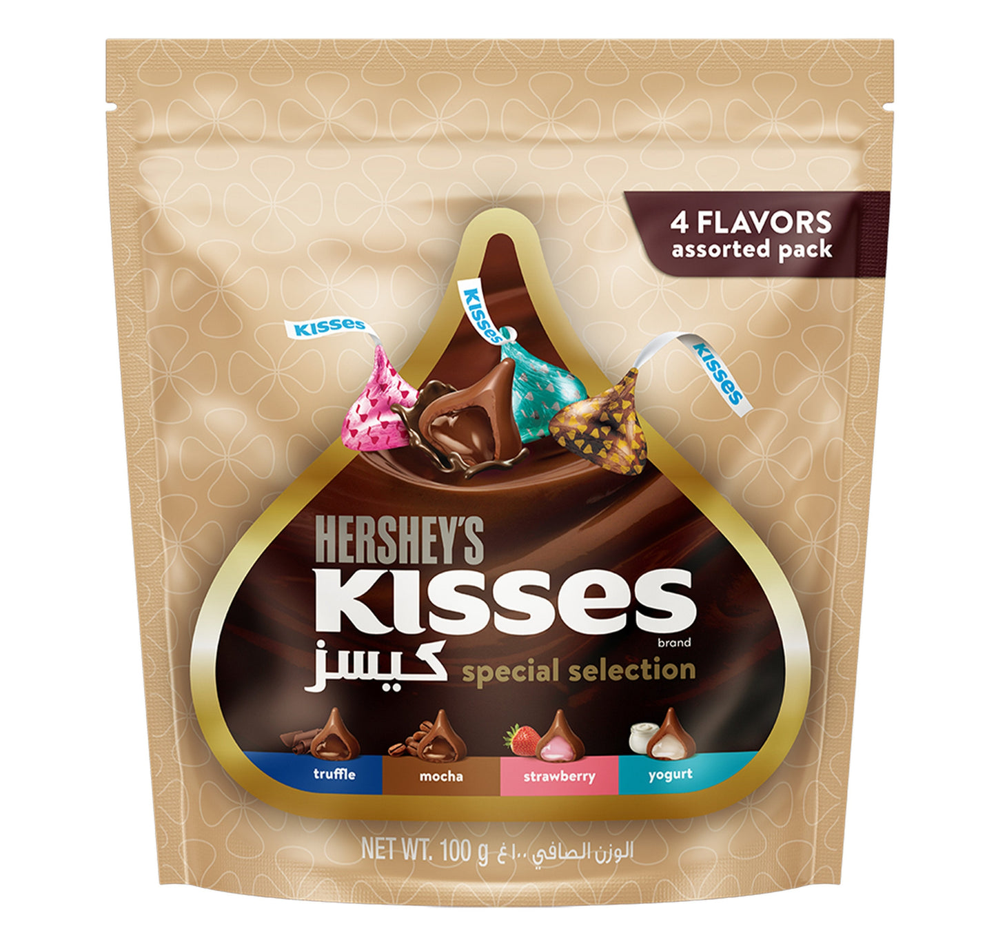 Hershey's Kisses Special Selection 4 Flavours 100 g Lulu Hypermarket