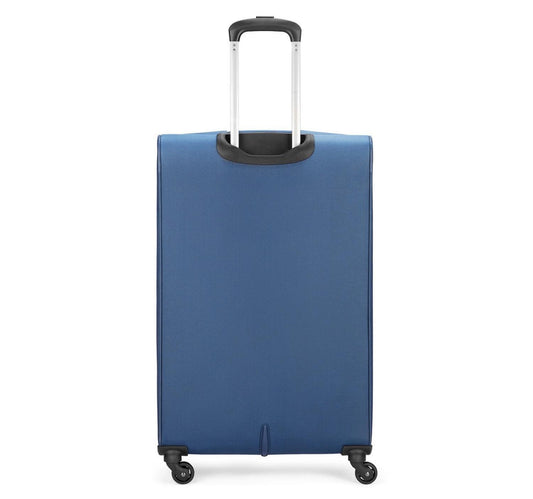 VIP Toronto Plus 4 Wheel Soft Trolley, 79 cm, Blue