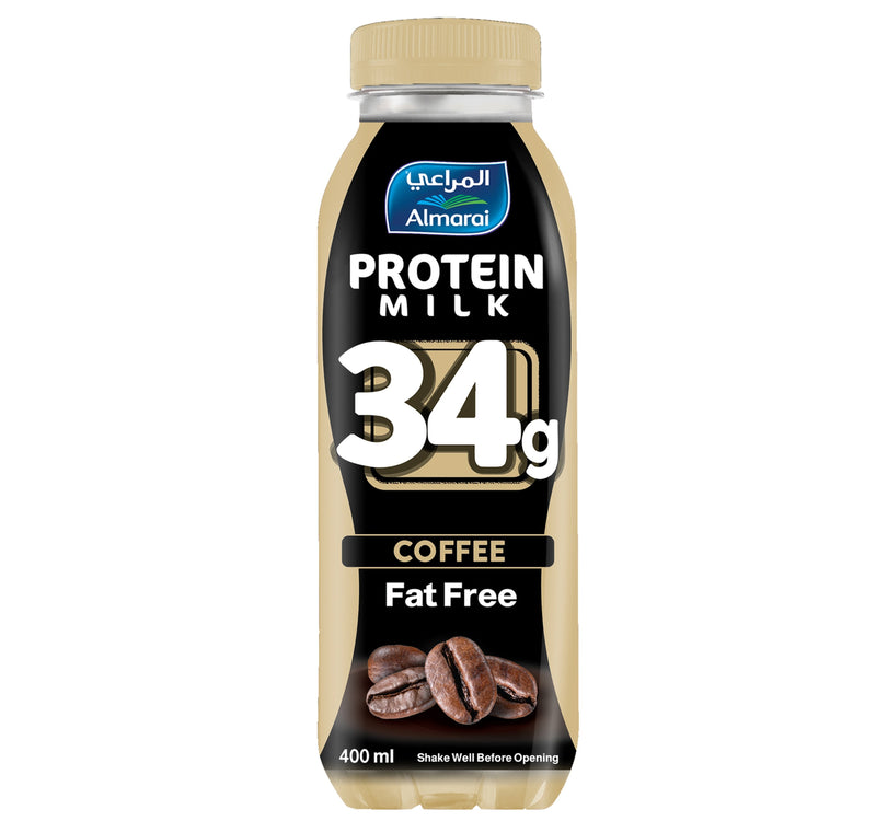 Almarai Coffee Protein Milk Fat Free 400 ml Lulu Hypermarket