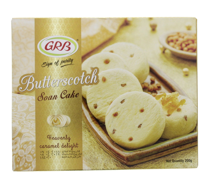 GRB Butterscotch Soan Cake 200 g Lulu Hypermarket