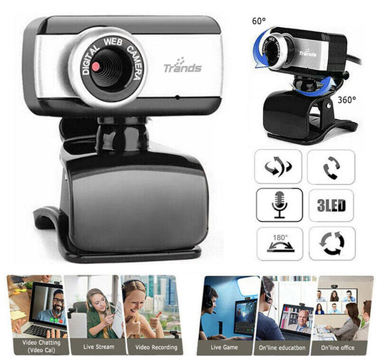 Trands 1080P Full HD Webcam TR-WB895