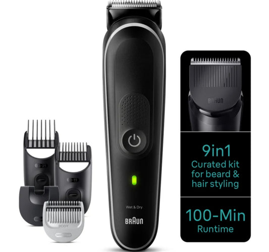 Braun Series 5 9-in-1 Style Grooming Kit, Grey, MGK5420