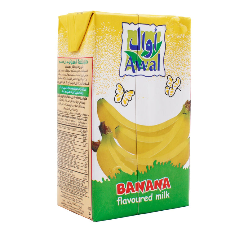 Awal Banana Flavoured Milk 250 ml