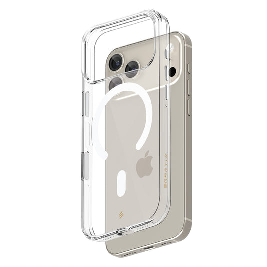 Smartix iPhone 17 Pro Max Ultraguard Ultra Clear Magnetic Case, SM17PMMG