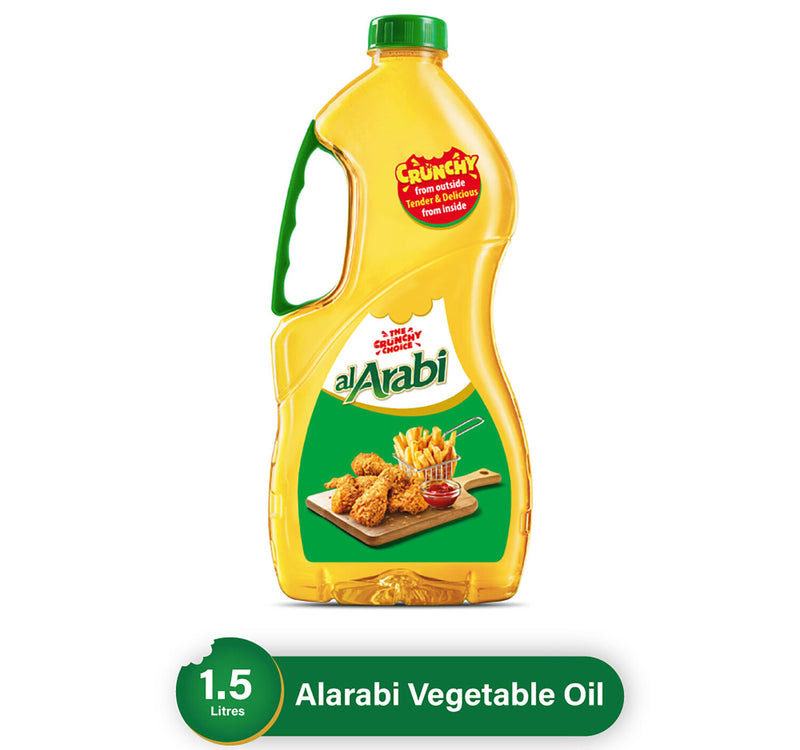 زيت نباتي نقي من العربي 1.5 لتر