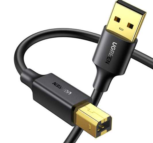 Ugreen USB Printer Cable, 5 m, Black, 10352