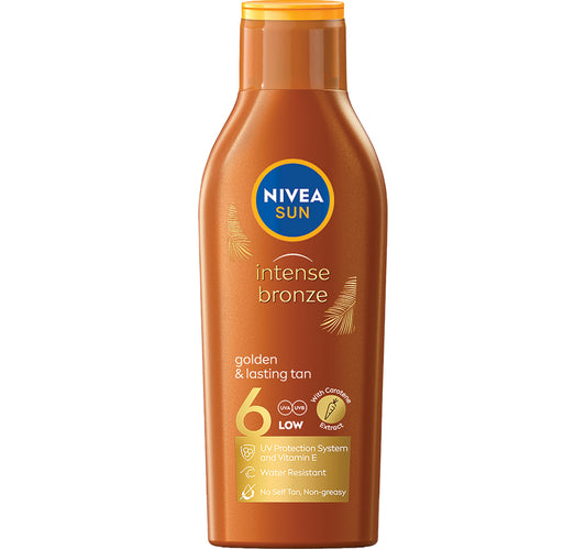 Nivea SUN Intense Bronze Sun Lotion SPF 6 200 ml