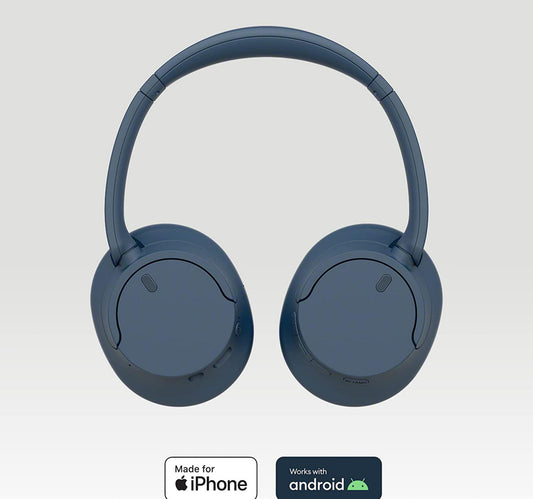 Sony Wireless Noise Cancelling Headphone, Blue, WH-CH720N