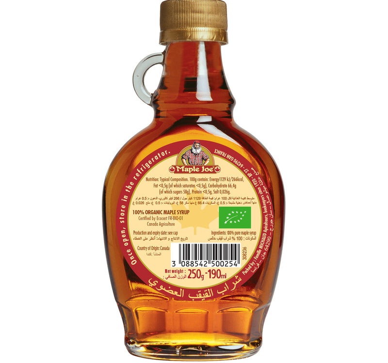 Maple Joe Organic Maple Syrup 250 g