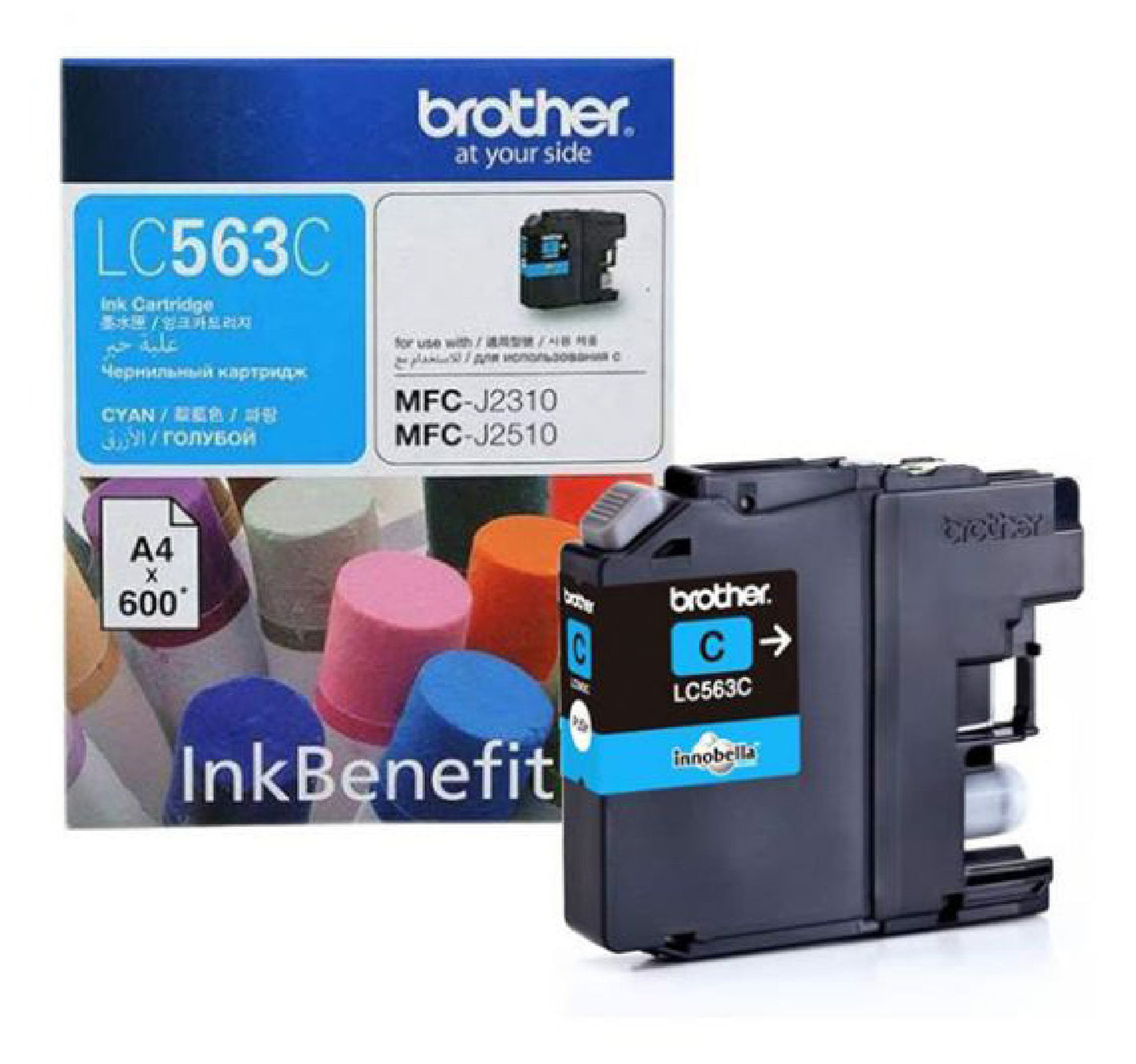 Brother Ink Cartridge LC-563C Cyan