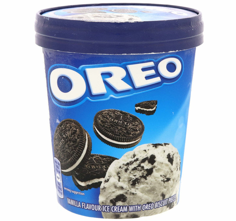 Oreo Vanilla Flavour Ice Cream With Oreo Biscuits 480 ml Lulu Hypermarket